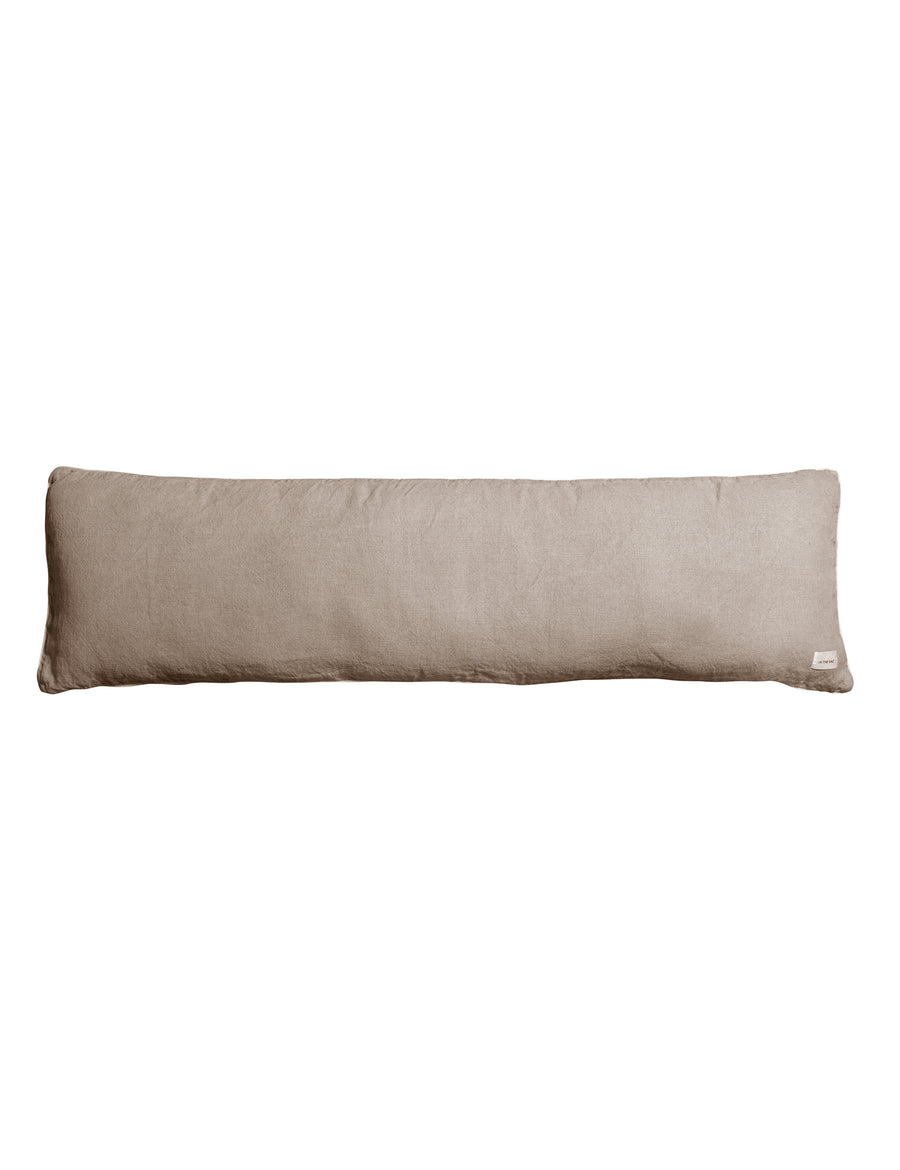 jumbo lumbar pillow in natural colour