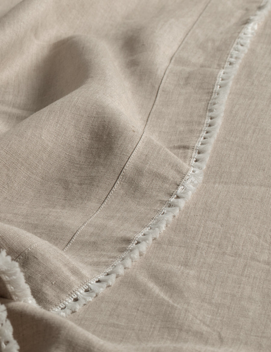 details of cotton tassel trim