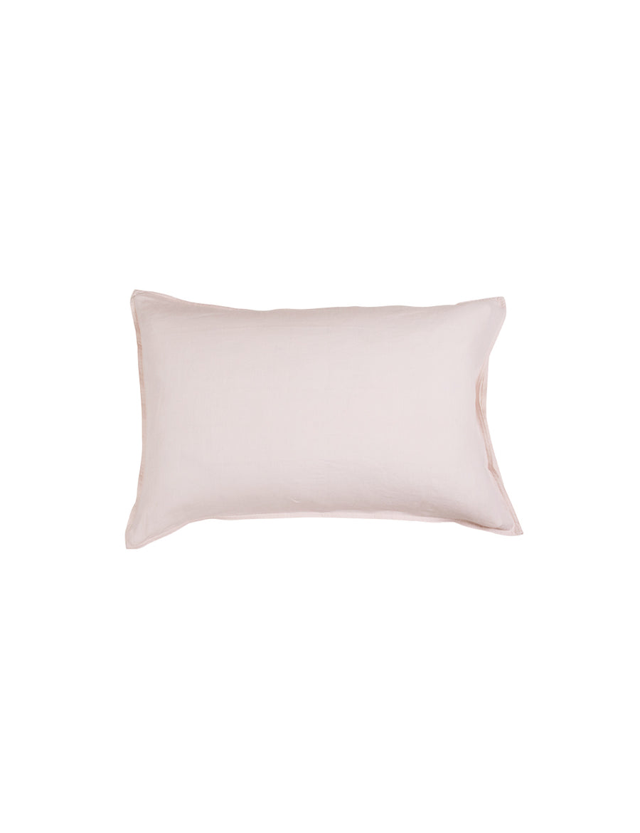 linen petite pillow in ballet colour