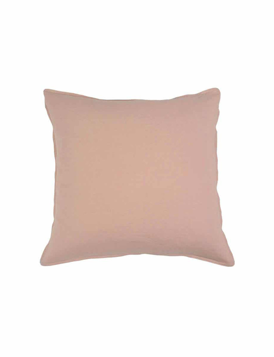 european linen pillowcase in nude colour