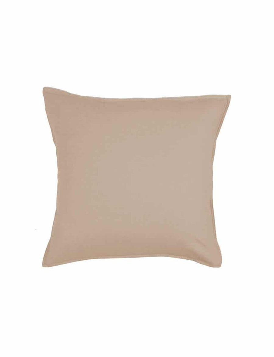 european linen pillowcase in teak colour