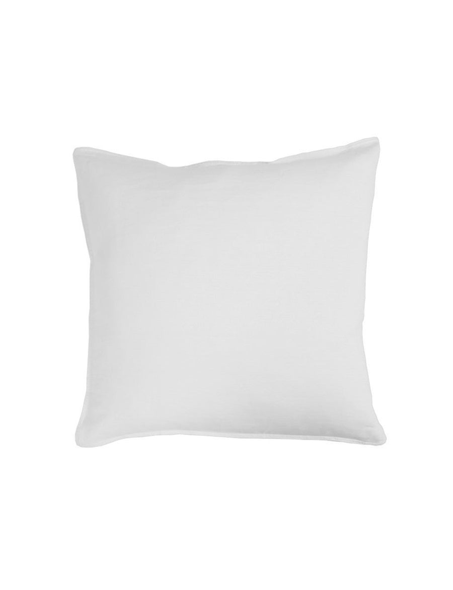 european linen pillowcase in white colour