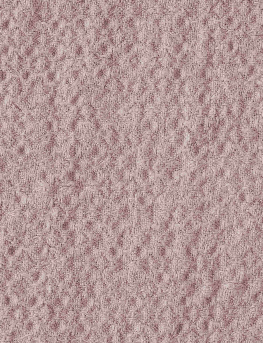 colour swatch of the pure linen jacquard bath robe in musk colour