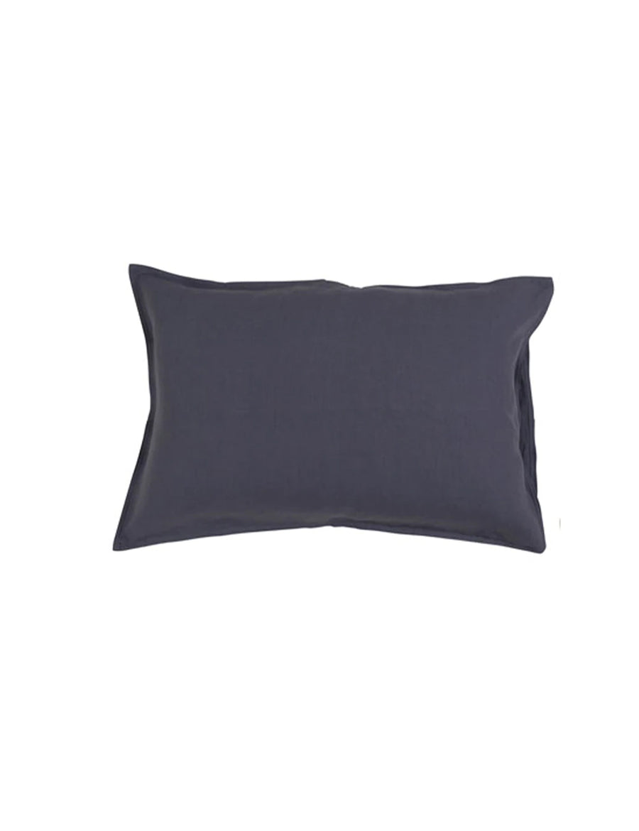linen petite pillow in graphite colour
