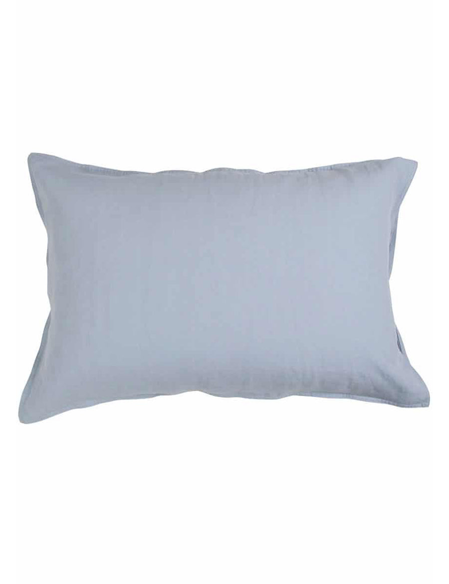classic linen pillowcases in cloud colour