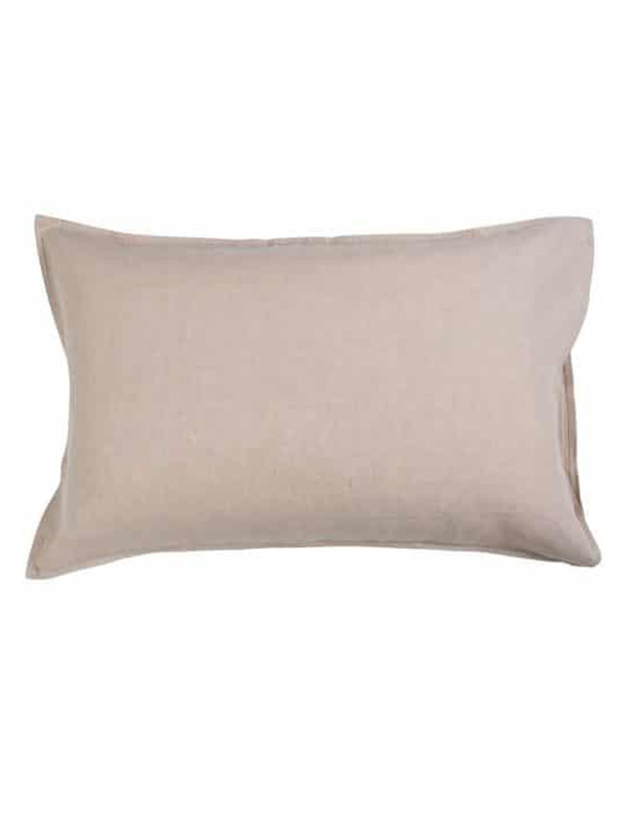classic linen pillowcases in natural colour