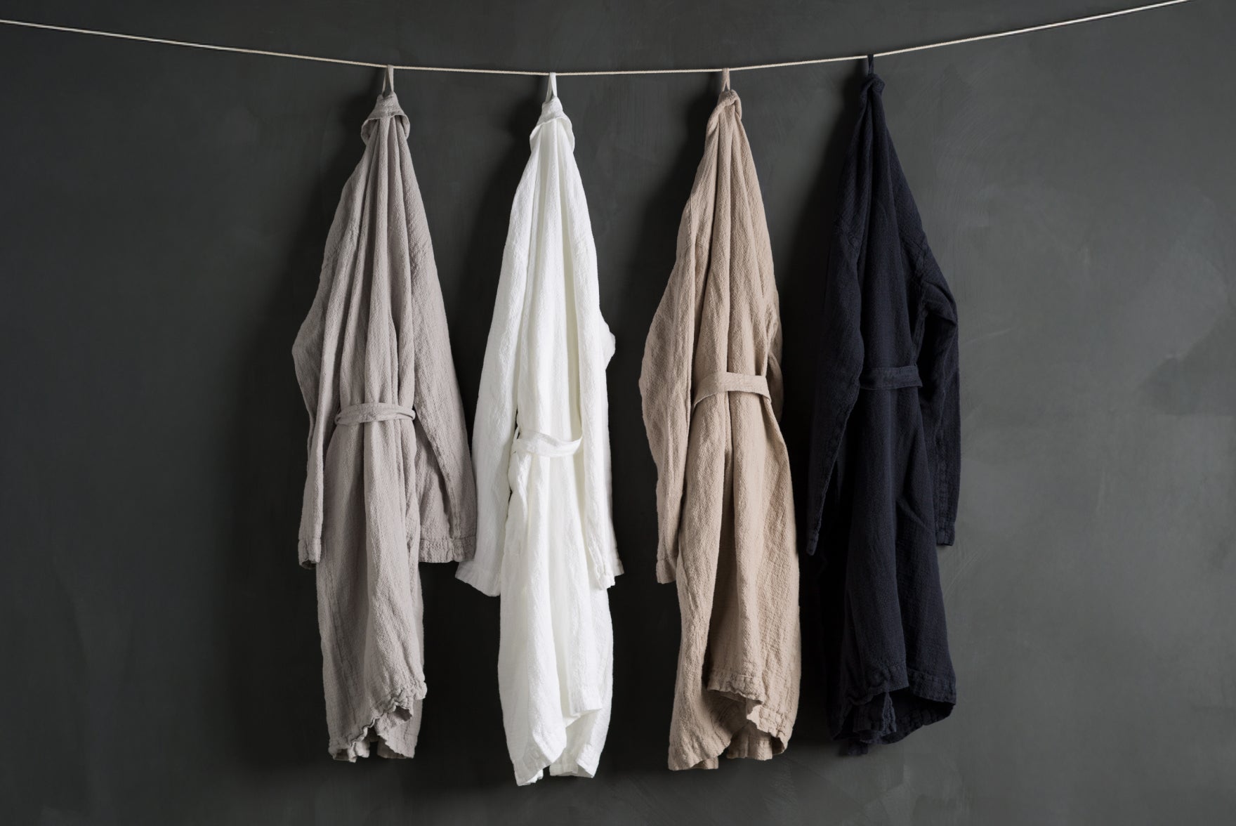 Experience Everyday Luxury with 100% Linen Robes and waffle Towels – IN ...