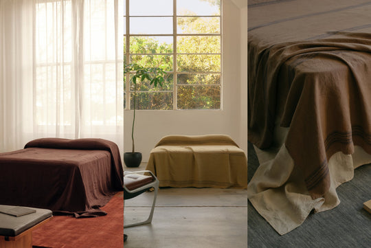 Shop the Finest Linen Bedcovers in Australia – The Chateau &amp; Nomad Collection by In The Sac