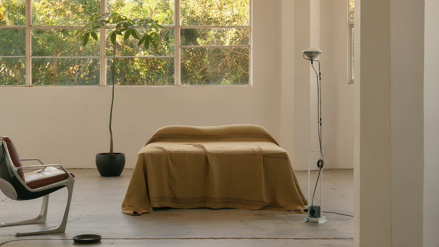 Nomad Linen Bedcover