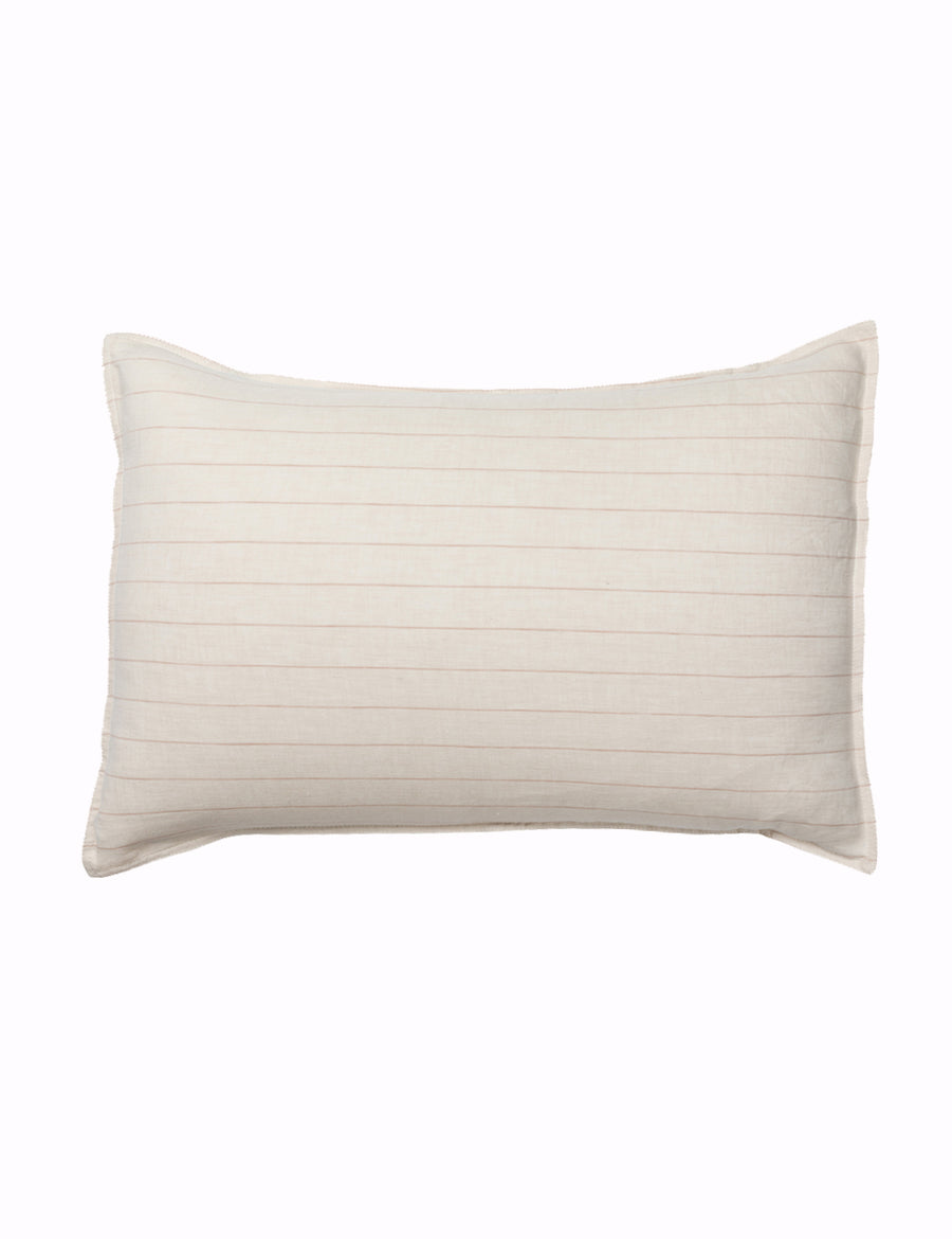 PINSTRIPE PILLOWCASE SET | BALLET/NUDE STRIPE