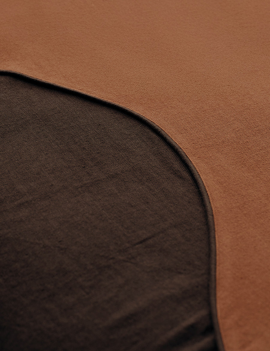 ARCO BEDCOVER | TRUFFLE/CARAMEL