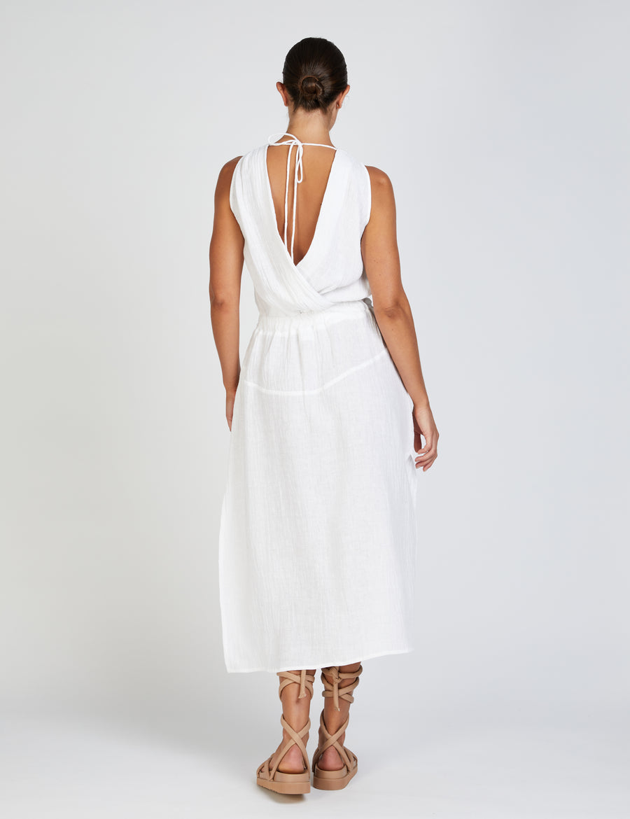 AYRA BB DRESS | WHITE