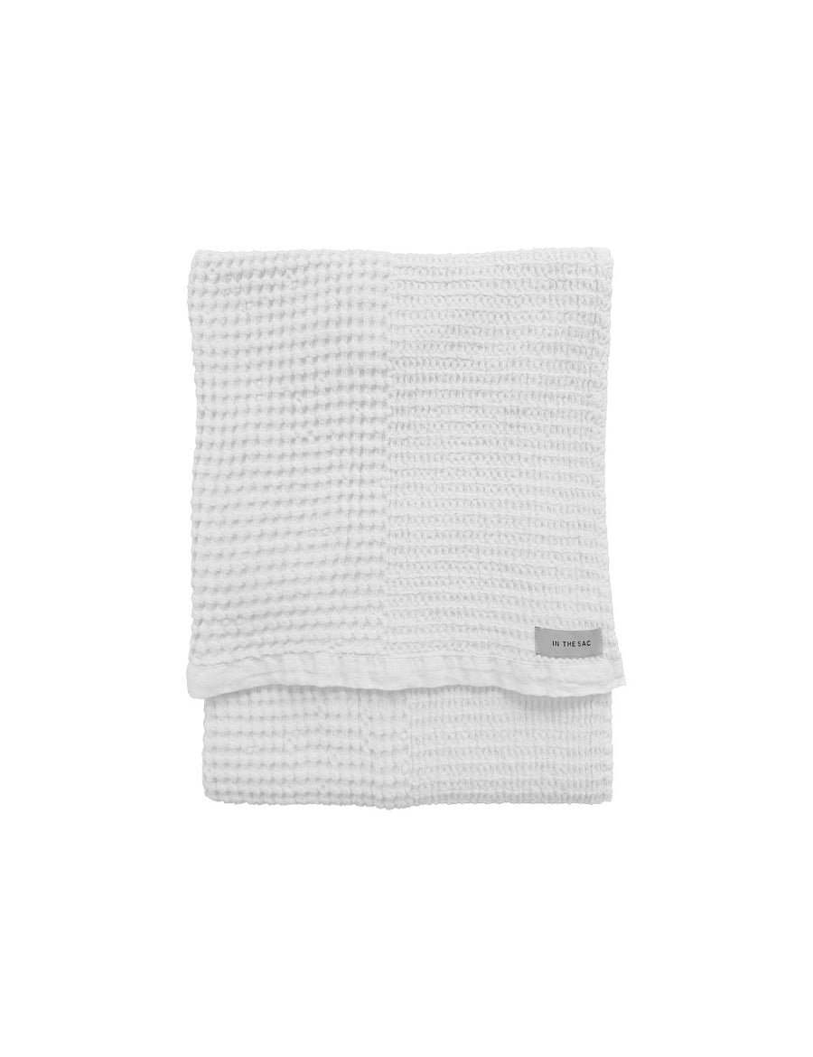 BEAU BATH SHEET | WHITE