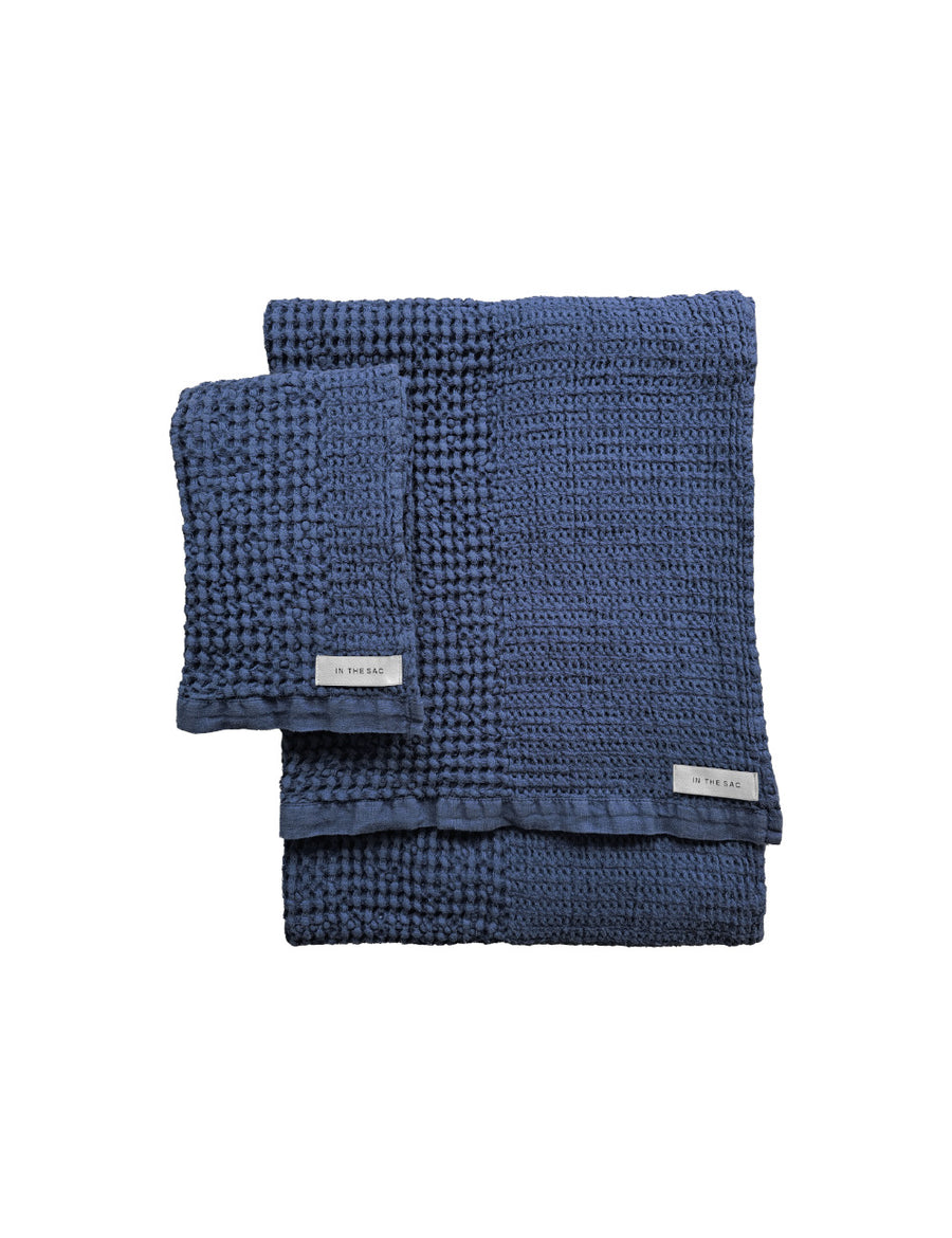 BEAU HAND TOWEL | DENIM