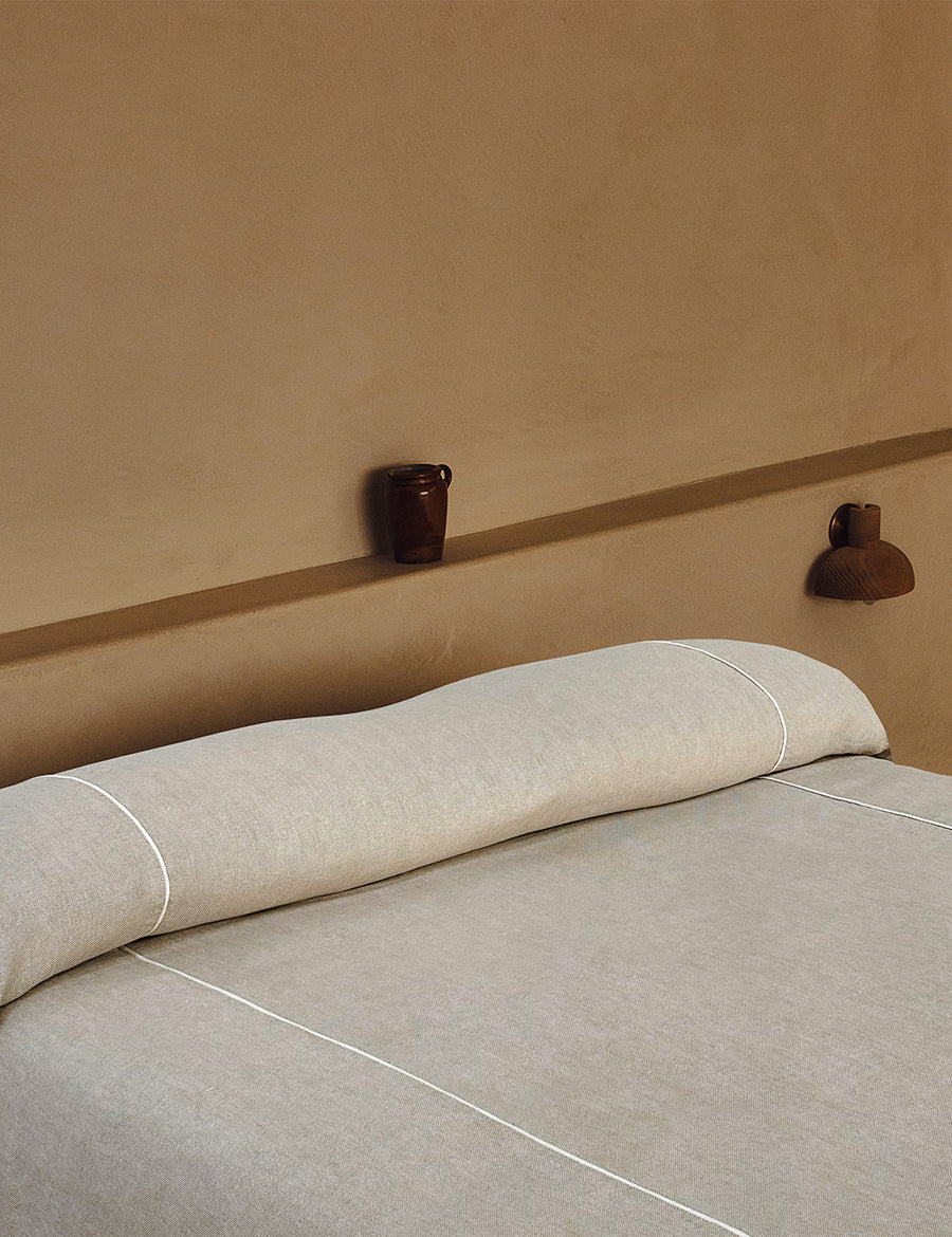 CHATEAU BEDCOVER | OATMEAL