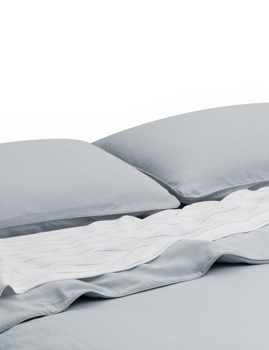 PIPED QUILT SET | CLOUD