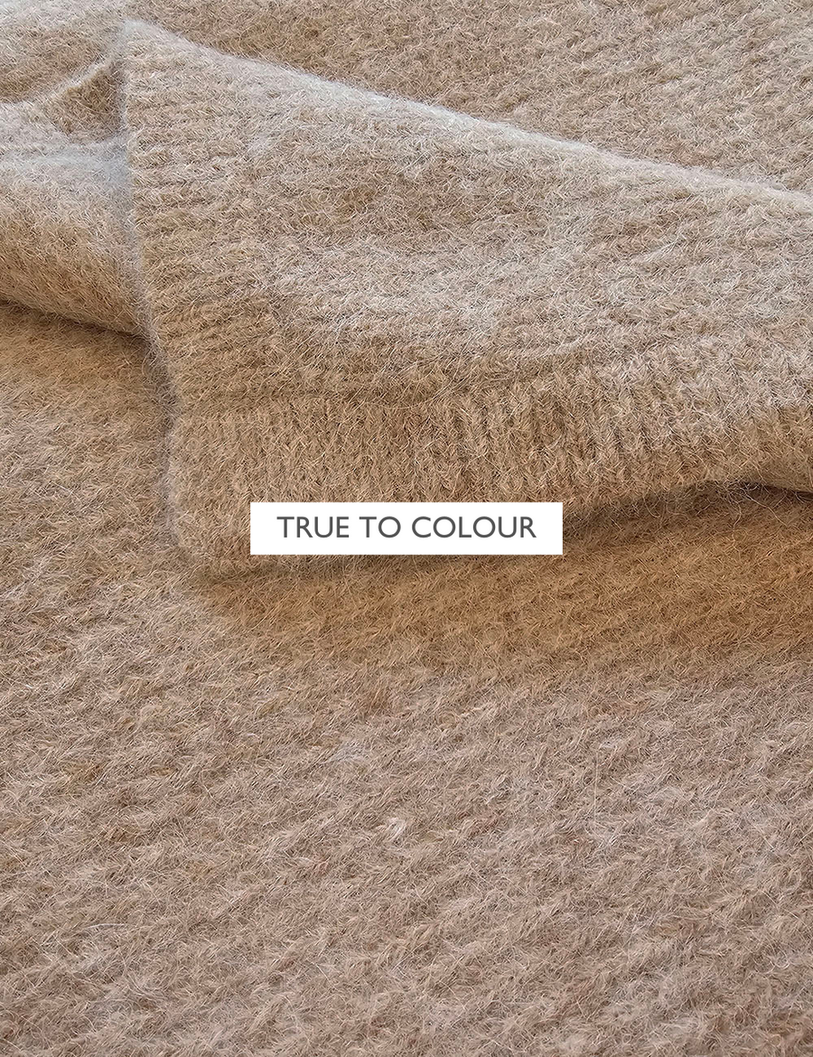 ST MORITZ BLANKET | OATMEAL