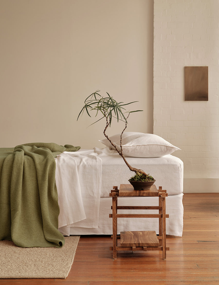 ST MORITZ BLANKET | PISTACHIO