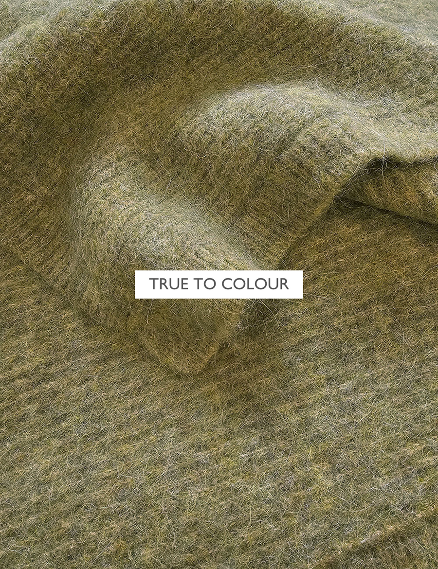 ST MORITZ BLANKET | PISTACHIO