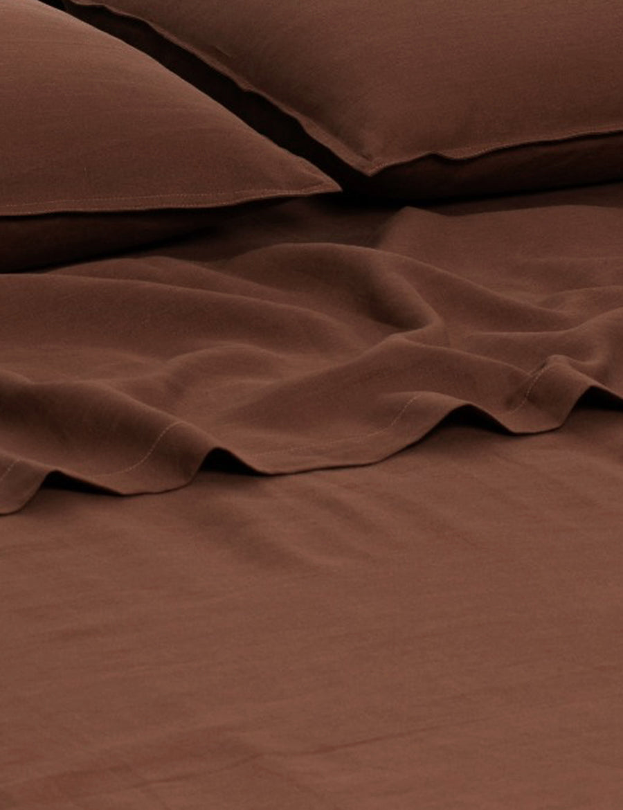 LINEN FLAT SHEET | GRENACHE