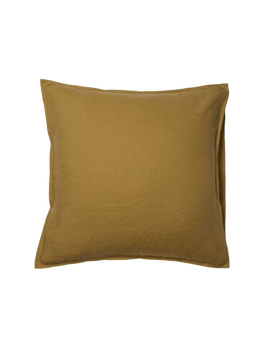 european linen pillowcase in willow colour